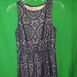 Navy blue Semi-formal Dress